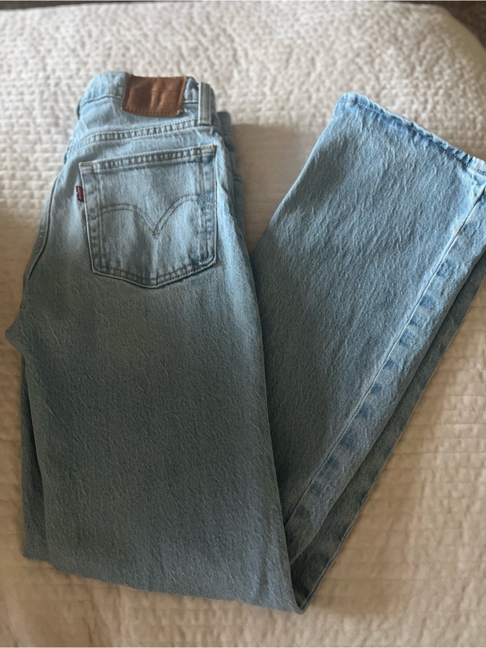 Levi's Light Blue Straight Leg Women's Jeans